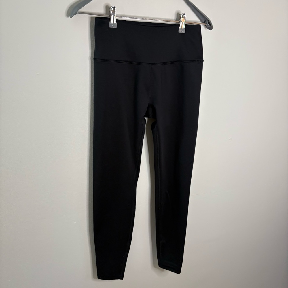 Spyder Black Leggings Stretchy medium weight warm size small - Picture 2 of 10
